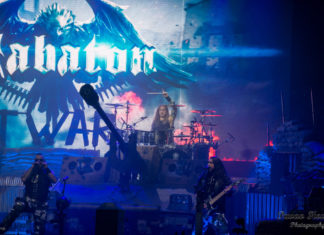 SABATON, Planet TT BA Halle, Vienna, 21.1.2020.