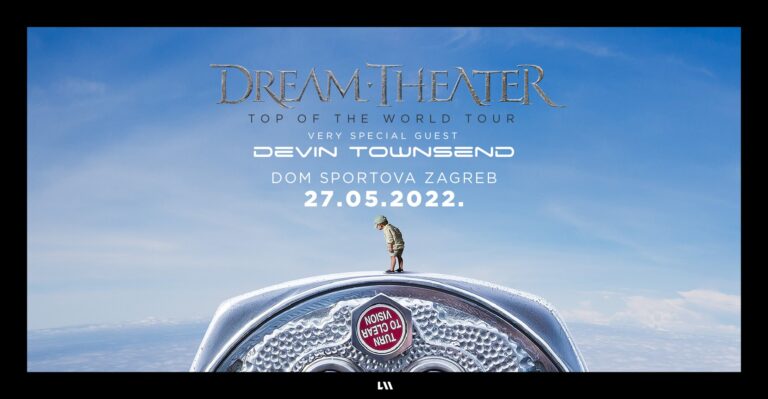 DREAM THEATER, Devin Townsend – Dom Sportova, Zagreb, 27.05.2022.