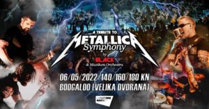 BLACK (Metallica Tribute) & Muzikon Orchestra, Boogaloo, Zagreb, 9.9.2022.