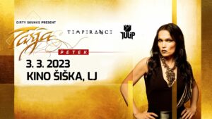 TARJA, Kino Šiška, Ljubljana, 3.3.2023