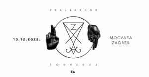 ZEAL & ARDOR, Močvara, Zagreb, 14.12.2022