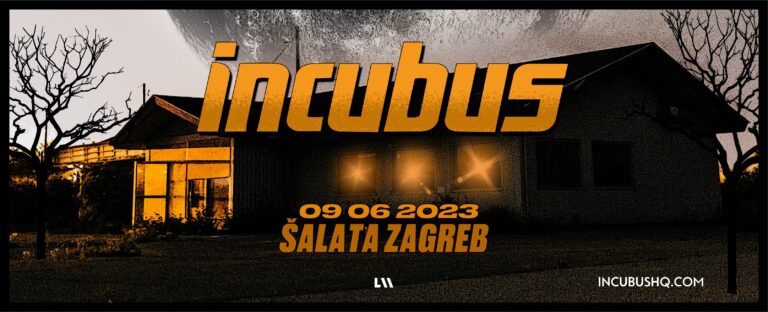 INCUBUS – Zagreb, ŠRC Šalata, 09.06.2023
