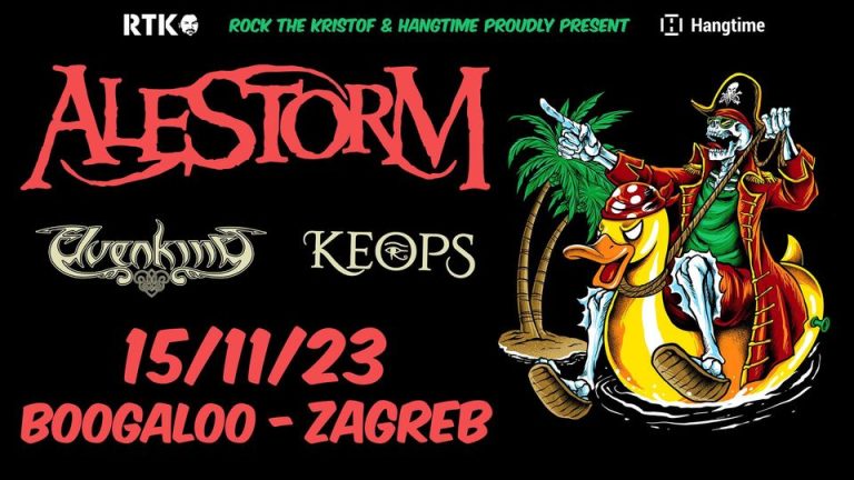 ALESTORM, Keops, Elvenking-Boogaloo Zagreb,15.11.2023