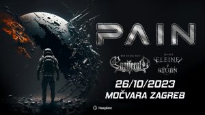 PAIN, Ensiferum,Eleine - Zagreb 26.10.2023 Močvara