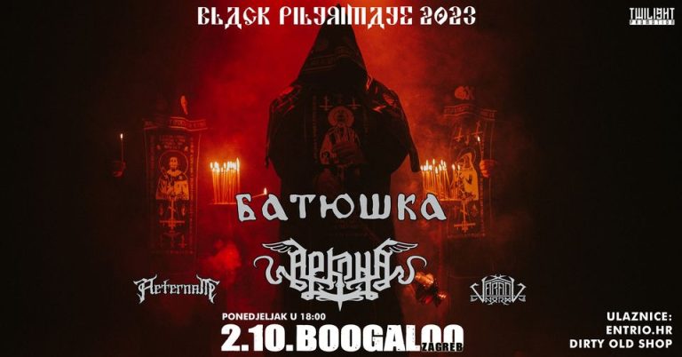 BATUSHKA, Arkona, Aethernam, Varang Nord; Boogaloo, Zagreb, 02.10.2023