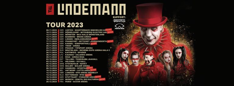 TILL LINDEMANN, Incheba Expo Arena, Bratislava, 24.11.2023 TILL LINDEMANN, Incheba Expo Arena, Bratislava, 24.11.2023