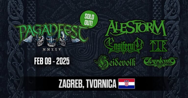 PAGANFEST MMXXV ZAGREB: ALESTORM, ENSIFERUM, TÝR, HEIDEVOLK, ELVENKING @Tvornica Kulture, Zagreb, 9.2.2025 PAGANFEST MMXXV ZAGREB: ALESTORM, ENSIFERUM, TÝR, HEIDEVOLK, ELVENKING @Tvornica Kulture, Zagreb, 9.2.2025