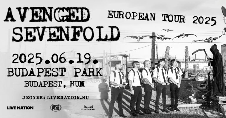 Avenged Sevenfold – Budapest Park, Budapest 19.06.2025 Avenged Sevenfold – Budapest Park, Budapest 19.06.2025