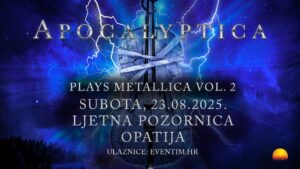 APOCALYPTICA - Ljetna Pozornica Opatija, 23.08.2025