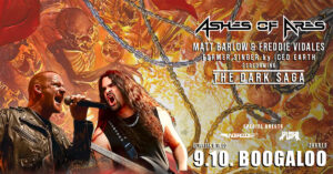 MATT BARLOW’s ASHES OF ARES: “THE DARK SAGA”, Boogaloo, Zagreb, 9.10.2025