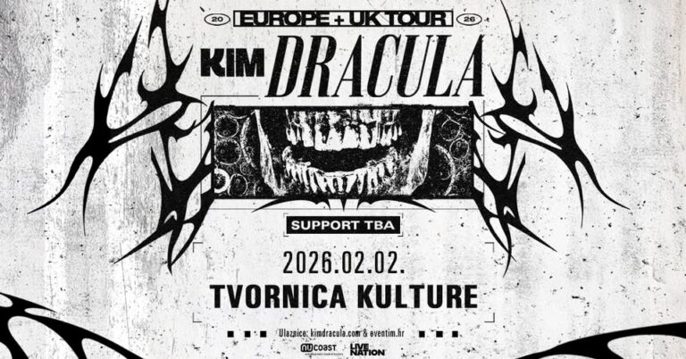 KIM DRACULA, Tvornica Kulture, Zagreb, 2.2.2026