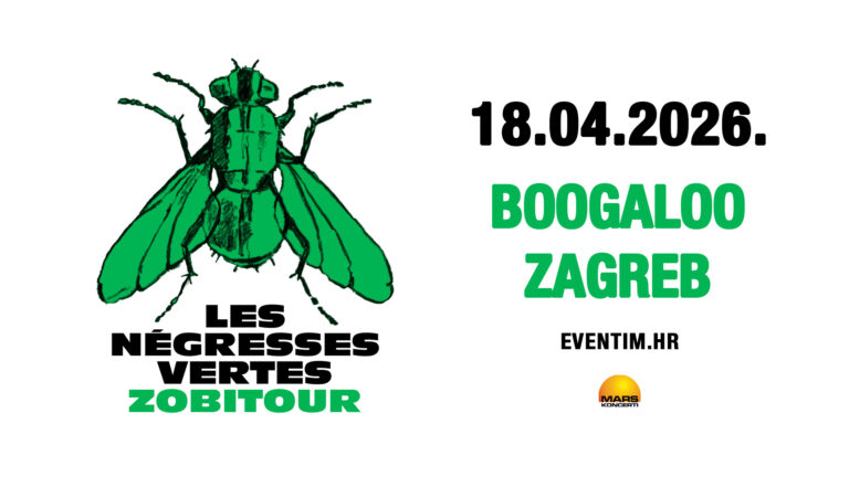 LES NÉGRESSES VERTES, Boogaloo Zagreb, 18.4.2026