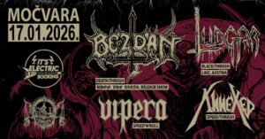 BEZDAN, Ludgar, Vipera, Annexed, Klub Močvara, Zagreb, 17.1.2026