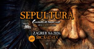 SEPULTURA, ŠRC Šalata, Zagreb, 8.6.2026
