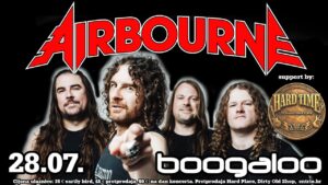 AIRBOURNE, Hard Time, Boogaloo Zagreb, 28.7.2026