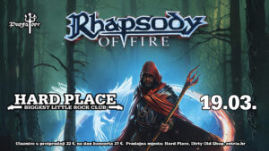 RHAPSODY OF FIRE, Sage, Hard place, Zagreb, 19.3.2026