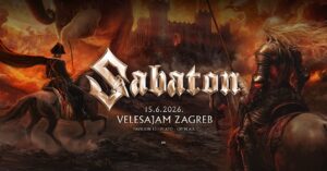 SABATON, Velesajam, Zagreb,15.6.2026