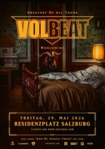 VOLBEAT, Residenzplatz, Salzburg, 29.5.2026