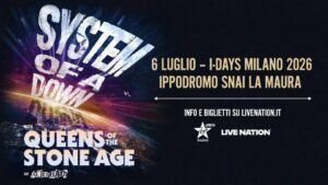 SYSTEM OF A DOWN, I-Days Milano, Ippodromo Snai La Maura, Milan, 6.7.2026