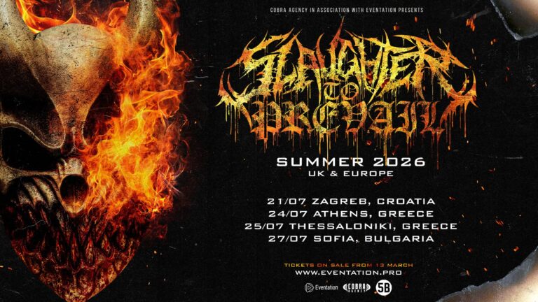 SLAUGHTER TO PREVAIL, Tvornica Kulture, Zagreb, 21.7.2026