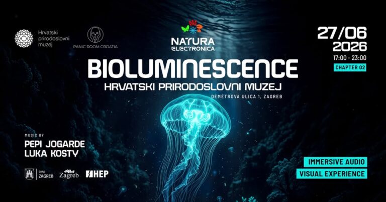 NATURA ELECTRONICA II – BIOLUMINESCENCE, Croatian Natural History Museum, Zagreb, 27.6.2026