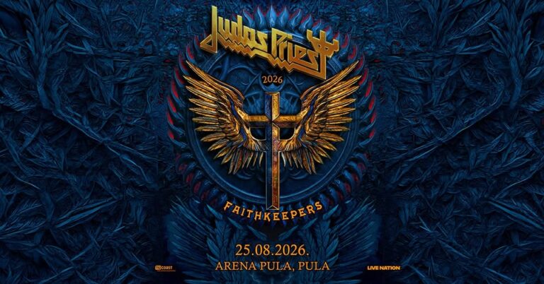 JUDAS PRIEST, Arena Pula, 25.8.2026 JUDAS PRIEST, Arena Pula, 25.8.2026
