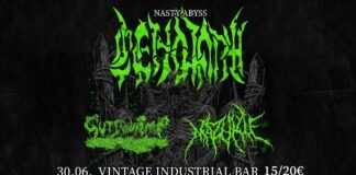CENOTAPH, Mazuku, Gutswamp – NASTY ABYSS @VIB, Zagreb, 30.6.2026- Review