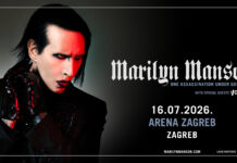 MARILYN MANSON & VOWS @Arena Zagreb in two weeks-on 16 July 2026!