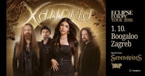 XANDRIA, Seven Spires, Tulip, Boogaloo Zagreb, 1.10.2026