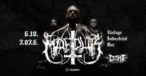 MARDUK, Defiant, Vintage Industrial Bar, 6.10.2026