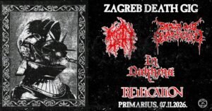ZAGREB DEATH GIG: Drawn and Quartered, Noroth, In Dakhma, Reification, PriMarius craft pivovara, Zagreb, 7.11.2026